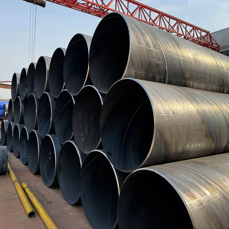 Černá spirálově svařovaná trubka